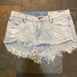 Pistola Cut Off Distressed Shorts size 29